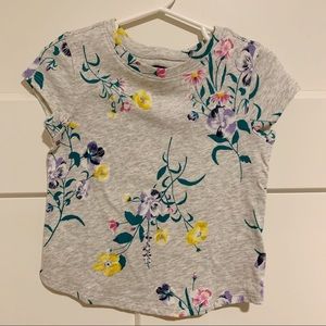 Old Navy Floral Cotton Tee